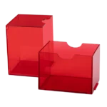 Dragon Shield Strongbox - Clear Red - Imagen 2